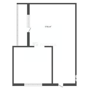 1-к квартира, вторичка, 36м2, 3/10 этаж