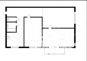 3-к квартира, вторичка, 53м2, 3/5 этаж