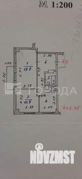 2-к квартира, вторичка, 55м2, 7/17 этаж