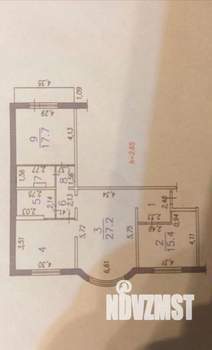 3-к квартира, вторичка, 96м2, 6/10 этаж