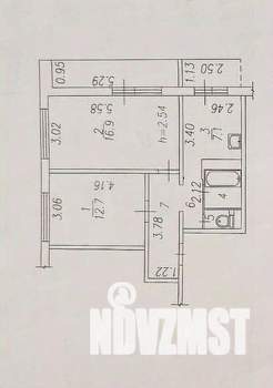 2-к квартира, вторичка, 46м2, 6/12 этаж