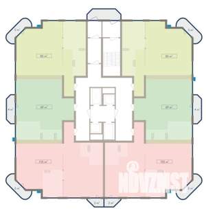 3-к квартира, вторичка, 105м2, 24/25 этаж