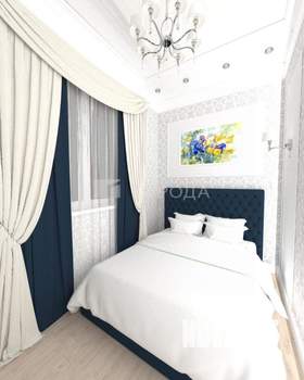 1-к квартира, вторичка, 41м2, 1/5 этаж
