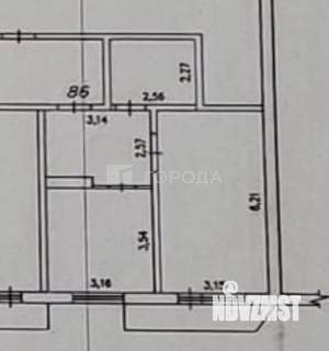 1-к квартира, вторичка, 44м2, 11/18 этаж