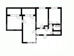 3-к квартира, вторичка, 59м2, 3/9 этаж