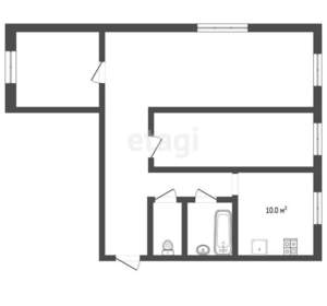 3-к квартира, вторичка, 58м2, 3/9 этаж