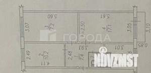 3-к квартира, вторичка, 61м2, 4/5 этаж