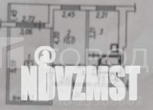 2-к квартира, вторичка, 43м2, 3/9 этаж