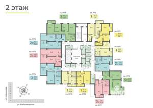1-к квартира, вторичка, 36м2, 2/21 этаж