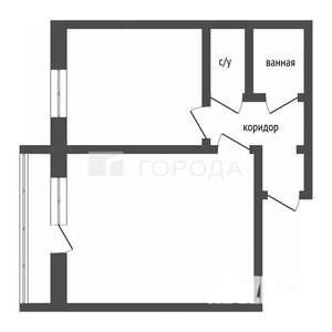 1-к квартира, вторичка, 35м2, 9/9 этаж