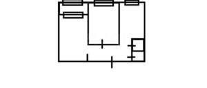 2-к квартира, вторичка, 43м2, 4/9 этаж