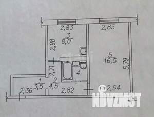1-к квартира, вторичка, 35м2, 8/10 этаж