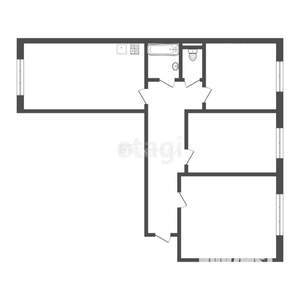 3-к квартира, вторичка, 68м2, 4/9 этаж