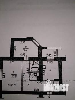 2-к квартира, вторичка, 69м2, 4/10 этаж