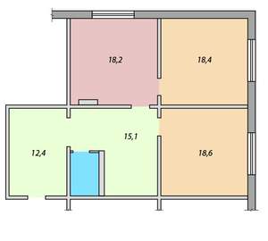 2-к квартира, вторичка, 97м2, 1/1 этаж