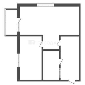 1-к квартира, вторичка, 29м2, 4/4 этаж