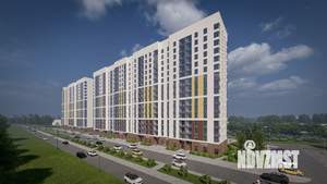 1-к квартира, вторичка, 45м2, 6/16 этаж