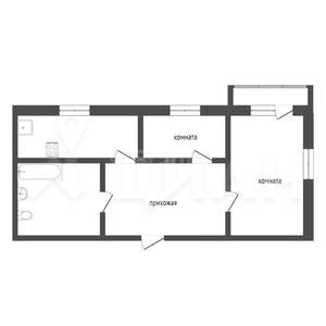 2-к квартира, вторичка, 43м2, 5/9 этаж