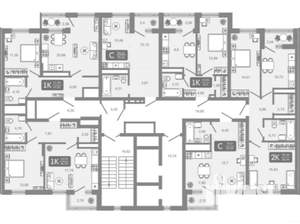 Студия квартира, вторичка, 30м2, 7/16 этаж