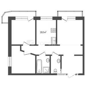 3-к квартира, вторичка, 110м2, 9/10 этаж
