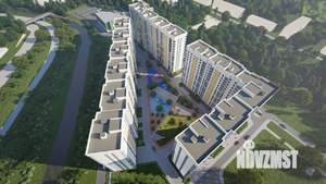 1-к квартира, строящийся дом, 38м2, 16/16 этаж