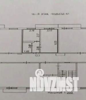 1-к квартира, вторичка, 38м2, 16/16 этаж