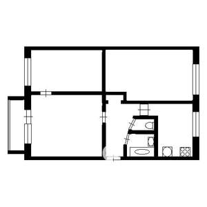 3-к квартира, вторичка, 61м2, 1/5 этаж