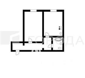 1-к квартира, вторичка, 34м2, 7/10 этаж