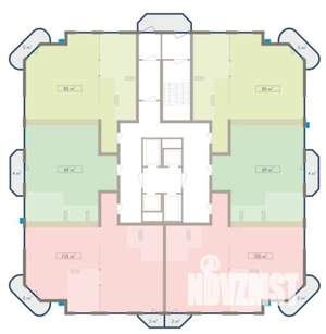 3-к квартира, вторичка, 105м2, 7/25 этаж