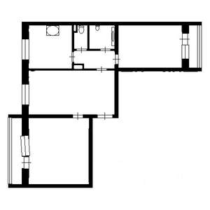 3-к квартира, вторичка, 65м2, 9/9 этаж