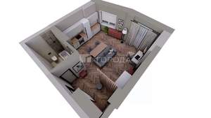 2-к квартира, вторичка, 43м2, 3/5 этаж
