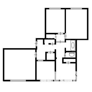 4-к квартира, вторичка, 76м2, 4/9 этаж