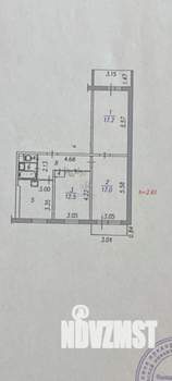 3-к квартира, вторичка, 67м2, 8/9 этаж
