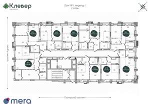 2-к квартира, вторичка, 40м2, 2/12 этаж