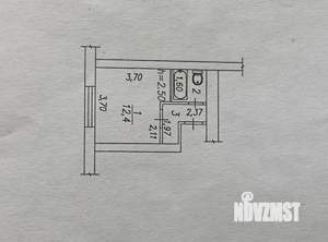 Студия квартира, вторичка, 19м2, 5/5 этаж