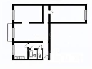 3-к квартира, вторичка, 60м2, 5/9 этаж