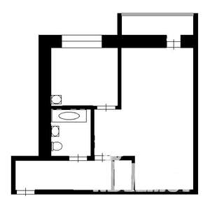 1-к квартира, вторичка, 34м2, 3/5 этаж