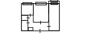 2-к квартира, вторичка, 52м2, 8/10 этаж