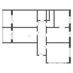 4-к квартира, вторичка, 78м2, 7/10 этаж