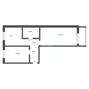 2-к квартира, вторичка, 45м2, 5/9 этаж