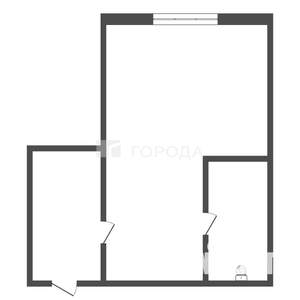 Студия квартира, вторичка, 18м2, 1/5 этаж