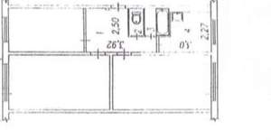3-к квартира, вторичка, 61м2, 1/5 этаж