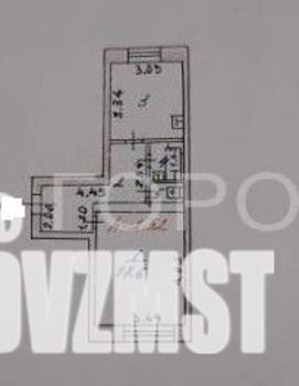 Студия квартира, вторичка, 41м2, 1/5 этаж