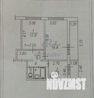 2-к квартира, вторичка, 47м2, 4/12 этаж
