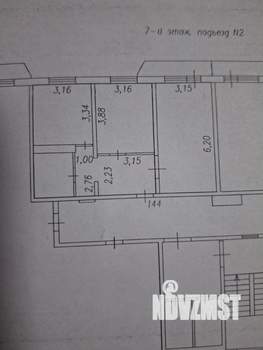 2-к квартира, вторичка, 57м2, 7/18 этаж