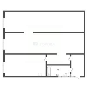 2-к квартира, вторичка, 42м2, 1/5 этаж