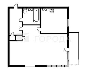 1-к квартира, вторичка, 31м2, 3/5 этаж