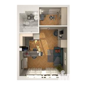 1-к квартира, строящийся дом, 29м2, 4/15 этаж