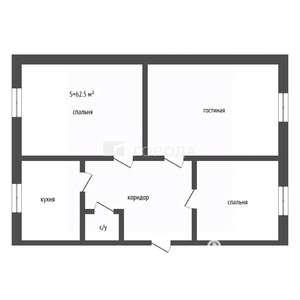 3-к квартира, вторичка, 63м2, 5/5 этаж