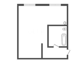 1-к квартира, вторичка, 36м2, 1/5 этаж
